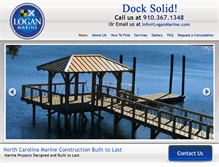 Tablet Screenshot of loganmarine.com